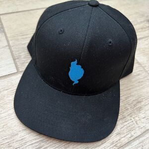Hades Blue Flame Flat Bill Hat
